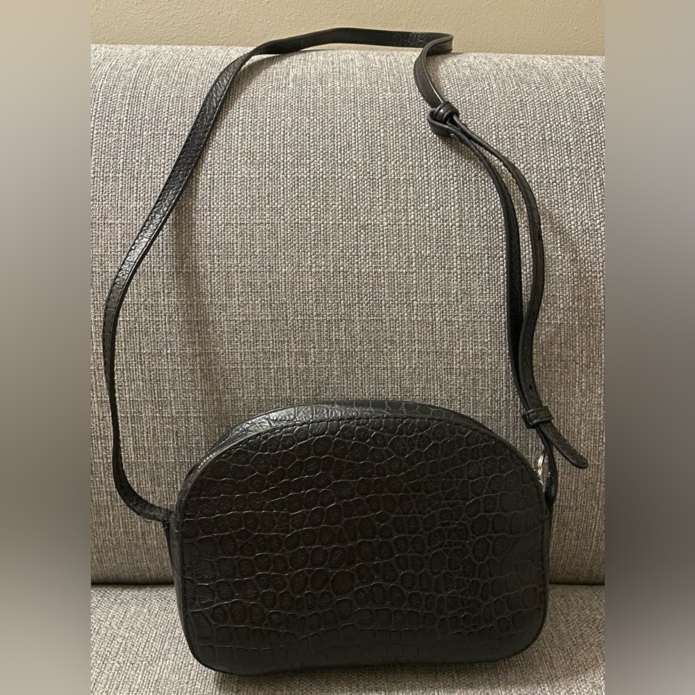 Steven Alan Embossed Leather Camera Bag
